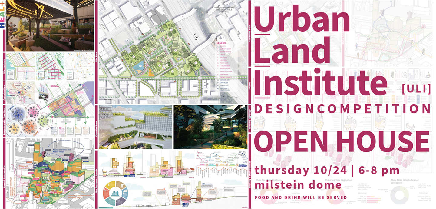 ULI Hines Design Competition Open House Cornell AAP